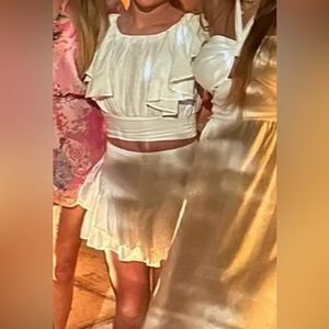 Cake for dinner white set